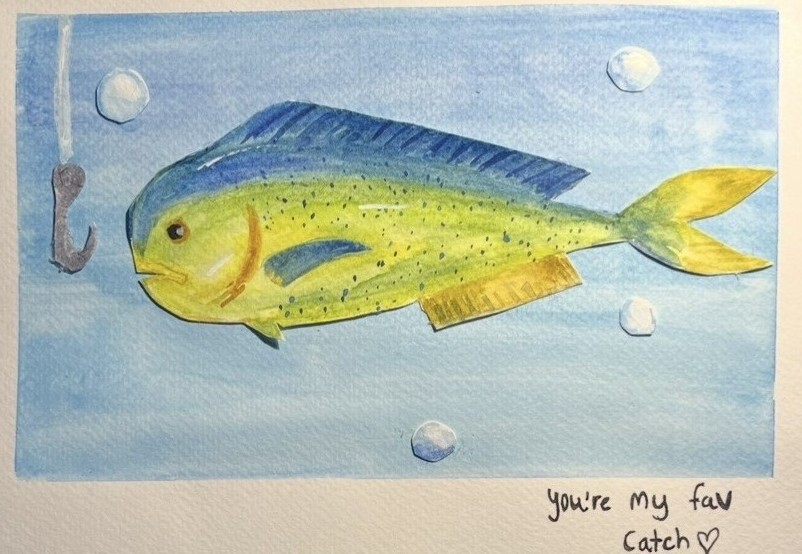 painting of fish